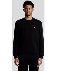 Lyle & Scott - Sports Tape Crew Neck Sweatshirt - Lyst