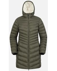 Mountain Warehouse - Ladies Florence Faux Fur Lined Padded Jacket - Lyst