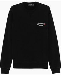 DSquared² - Small Milano Logo Cool Fit Sweatshirt - Lyst