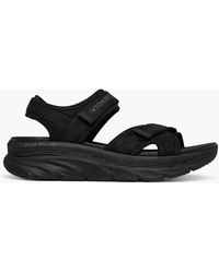 Skechers - D'Lux Walker Sandal-Bold City Ankle Strap Sandals - Lyst