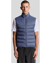 Lyle & Scott - Puffer Gilet - Lyst