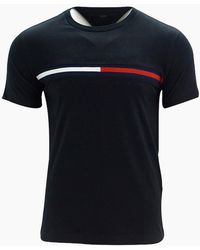 Tommy Hilfiger - T Shirts Short Sleeve Summer Crew Neck Top Casual Cotton Tee - Lyst