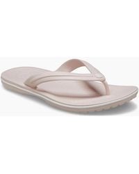 Crocs™ - Crocband Flip Thermoplastic Quartz Flip Flops - Lyst