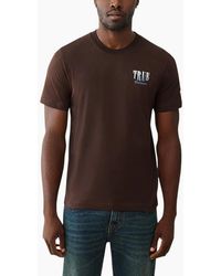 TRUE RELIGION - T Shirts Cotton Tee - Lyst