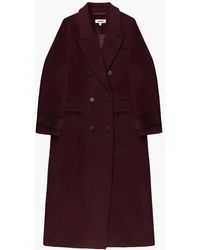 Ro&zo - Bitter Chocolate Oversized Wool-Blend Coat - Lyst