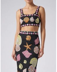 Oceanus - New York Hand-Embroidered Top - Lyst