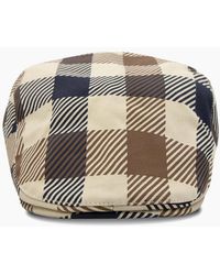Aquascutum - Macro Iconic Flat Cap 30 - Lyst
