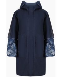 Parajumpers - Joy Oversize Long Hooded Down Jacket - Lyst
