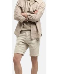 Replay - Benni Hyperchino Shorts 013 Alabaster - Lyst