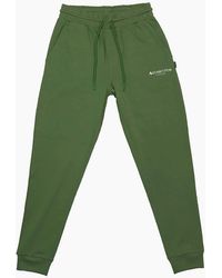 Aquascutum - Solid Patterned Regular Fit Slim Joggers - Lyst