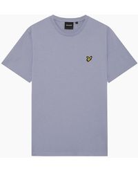Lyle & Scott - Lyle & Scott Plain T-Shirt Bubble - Lyst