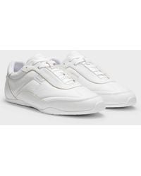 BOSS - Boss Jaylen Leather Trainers With Logo Detail - Lyst