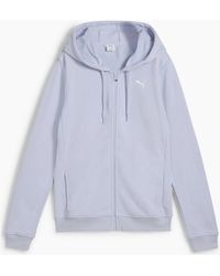 PUMA - Essential Full Zip Tech Fleece Hoodie - Lyst