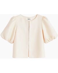 Ro&zo - Puff Sleeve Shell Top - Lyst
