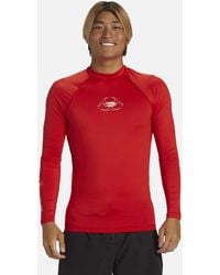 Quiksilver - Saturn Long Sleeve Uv Protect Rash Vest - Lyst