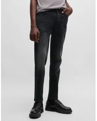 BOSS - Hugo 634 Tapered-Fit Jeans - Lyst