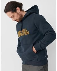 Fjallraven - Logo Hoodie - Lyst