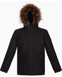 Regatta - Tynley Solid Patterned Hooded Parka Jacket - Lyst