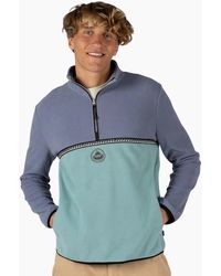Saltrock - Zaki Half Zip Fleece - Lyst