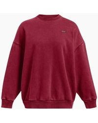 Under Armour - Icon Crew Neck Ribbed Collar Long Sleeve Sweatshirt - Lyst
