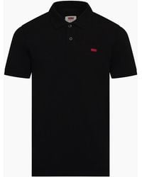 Levi's - Levi's Slim Housemark Polo Bright Whi - Lyst