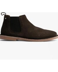 Jack & Jones - Bravo Suede Chelsea Boots Pirate - Lyst