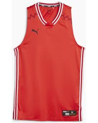PUMA - Hoops Team Game Performance Basketball Jersey - Lyst