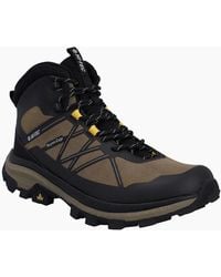 Hi-Tec - Infuse Mid Polyester /Walnut/Artisans Hiking Boots - Lyst