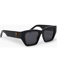 Palm Angels - Hinkley Rectangle Sunglasses - Lyst