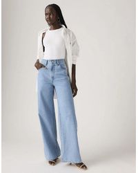 Levi's - Levi's Cinch Wide Leg Jeans - Lyst