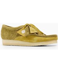 Clarks - Wallabee Moc Toe Lace Up Boat Shoes - Lyst