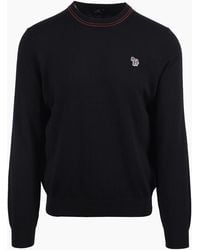 Paul Smith - Zeb Badge Crew Neck Sweatshirt - Lyst