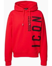 DSquared² - Hoodie Large Icon Logo - Lyst
