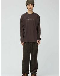 Snow Peak - Snow Peak Soft Cotton Logo Long Sleeve T-Shirt - Lyst