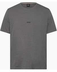 BOSS - Stretch Cotton Pyjama T Shirt - Lyst