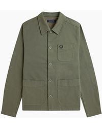 Fred Perry - Bedford Cord Overshirt - Lyst
