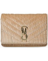 Steve Madden - Striped Textured Cross Body Bag With Chain Strap - Lyst
