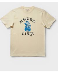 Carhartt - Carhartt Motor City Graphic T-Shirt Cream - Lyst