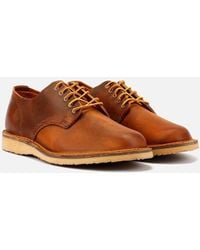 Red Wing - Weekender Oxford Rough & Tough Leather Copper Lace-Up Shoes - Lyst
