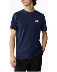 The North Face - T-Shirt T Shirt Simple Dome Sports Cotton Casual Crew Neck - Lyst