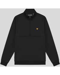 Lyle & Scott - Windproof 1/2 Zip Midlayer - Lyst