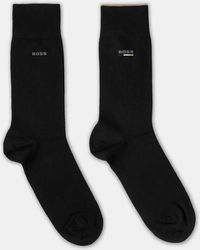 BOSS - Boss 2-Pack Iconic Logo Socks - Lyst