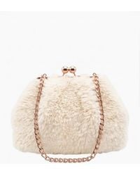 Nooki Design - Booba Faux Fur Clutch Bag - Lyst
