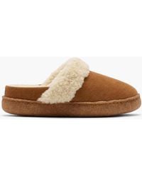 Sorel - Nakiska Iii Slide Mules Velvet Tan - Lyst
