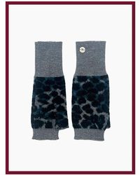 Nooki Design - Darcy Leopard Fingerless Gloves - Lyst