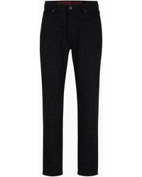 BOSS - Five Pocket Design Slim Fit Jeans - Lyst