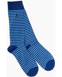 Swole Panda - Bamboo Socks Sky Stripe - Lyst