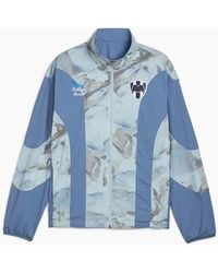 PUMA - Cf Monterrey Licensed Rain Anorak Jacket - Lyst