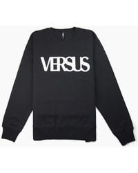 Versus - Versace Versus Large Versus Logo Sweatshirt - Lyst