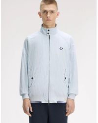 Fred Perry - Crinkle Harrington Jacket - Lyst